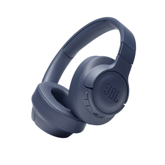 JBL Tune 710BT - Blue - Wireless Over-Ear Headphones - Hero image number null